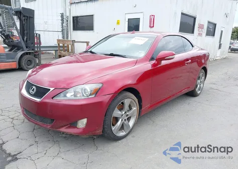 2012 Lexus Is 250C from USA, damaged, VIN JTHFF2C26C2523533